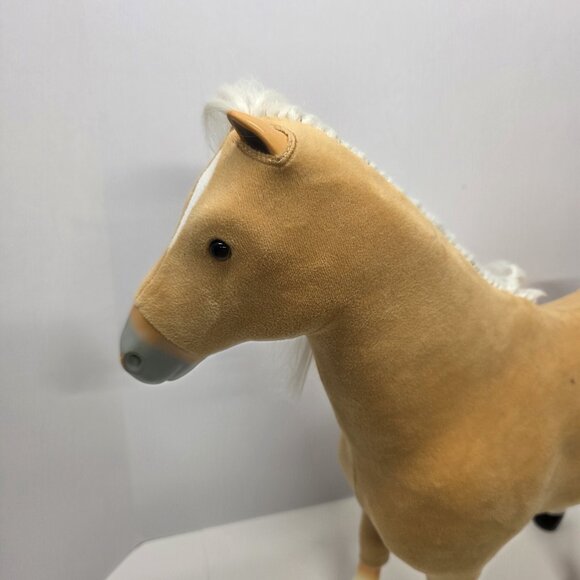 Retired American Girl Palomino Horse Pony Doll Pet Accessory Fits 18” Dolls - Picture 7 of 11